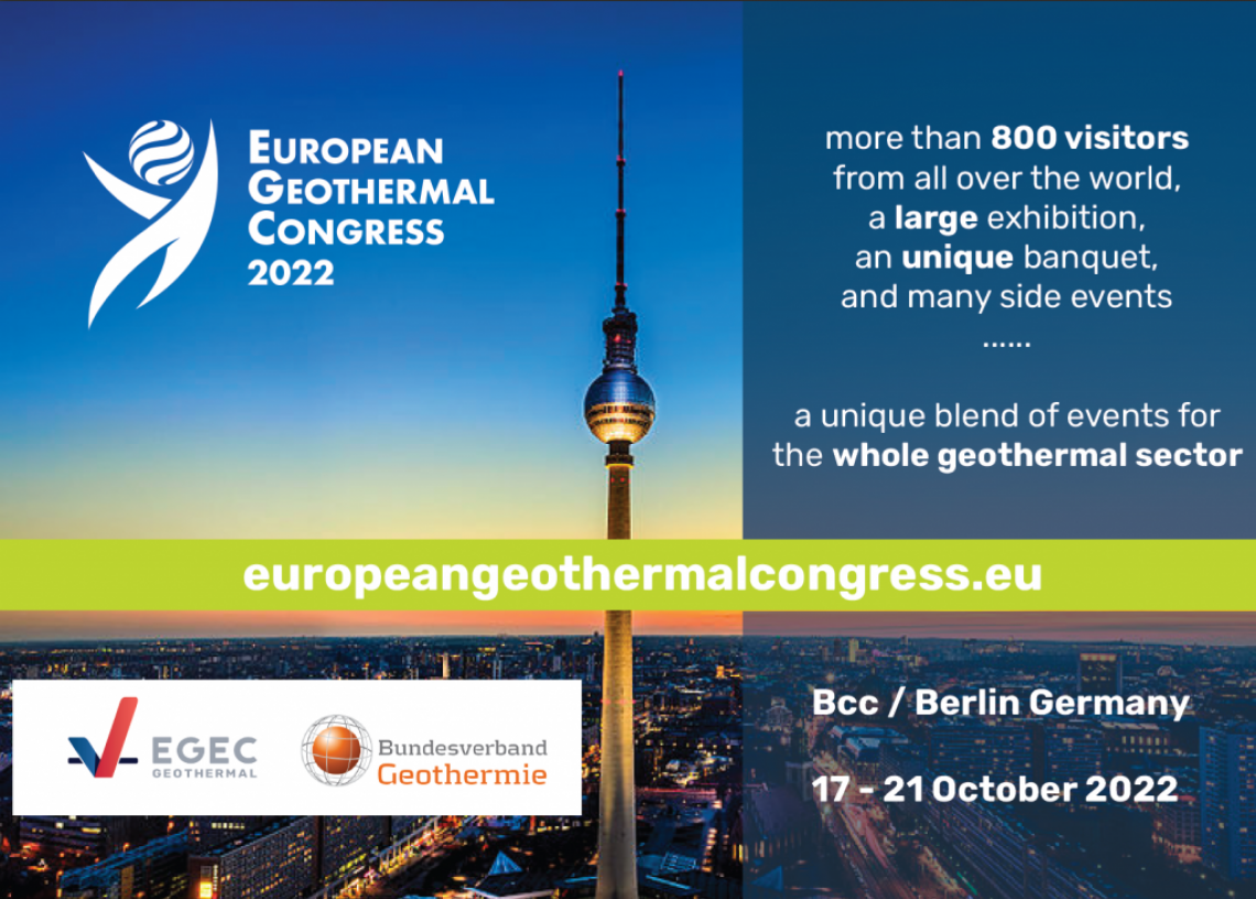 European Geothermal Congress 2023 flyer European Geothermal Congress 2023 flyer