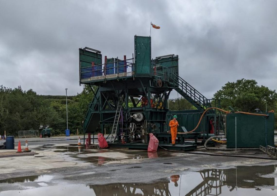 Eden Geothermal Limited wellhead Eden Geothermal Limited wellhead
